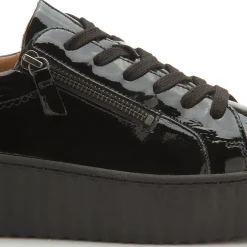 Sneaker|Schnürschuhe|Gabor Sneaker in Übergrößen Schwarz