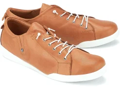 Sneaker|Schnürschuhe|Horsch Schuhe Sneaker in Übergrößen Braun