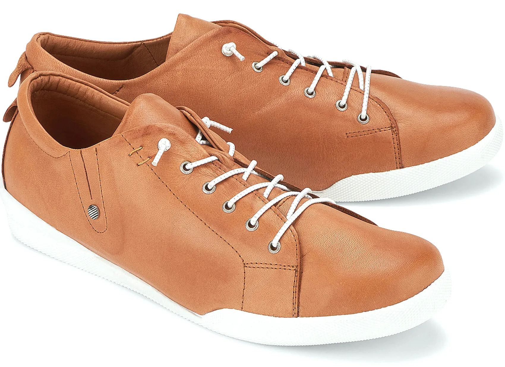 Sneaker|Schnürschuhe|Horsch Schuhe Sneaker in Übergrößen Braun