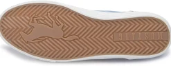 Sneaker|Schnürschuhe|Mustang Damen Sneaker in Übergrößen Blau