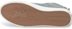 Sneaker|Schnürschuhe|Mustang Damen Sneaker in Übergrößen Grau