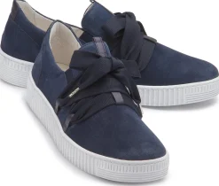 Sneaker|Gabor Sneaker in Übergrößen Blau