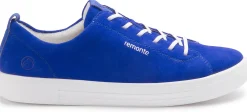 Sneaker|Schnürschuhe|Remonte Sneaker in Übergrößen Blau