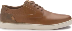 Sneaker|Schnürschuhe|Bulboxer Sneaker in Übergrößen Cognac