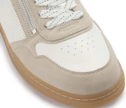 Sneaker|Schnürschuhe|Mustang Herren Sneaker in Übergrößen Weiß