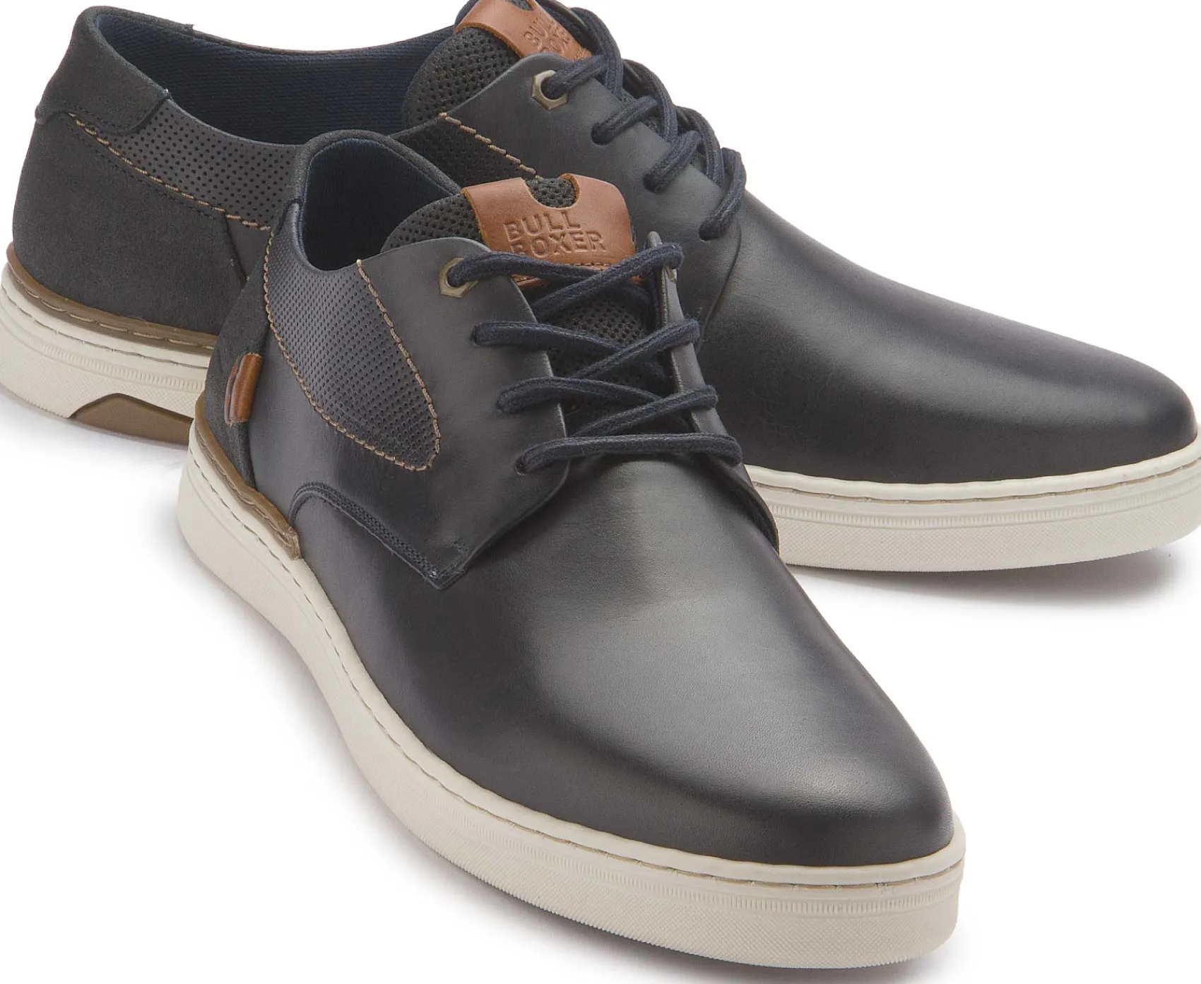 Sneaker|Schnürschuhe|Bulboxer Sneaker in Übergrößen Blau