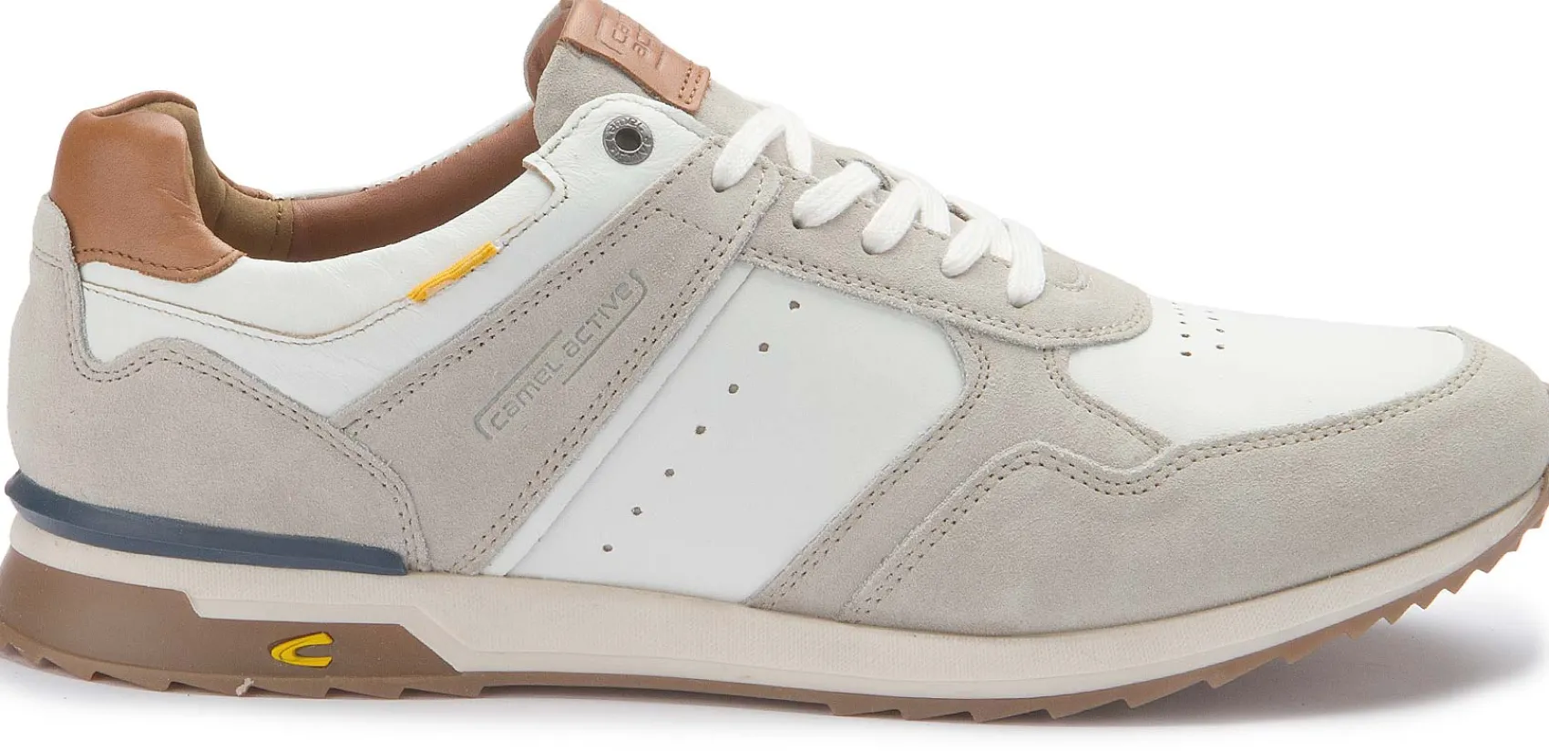 Sneaker|Schnürschuhe|Camel Active Sneaker in Übergrößen Weiß