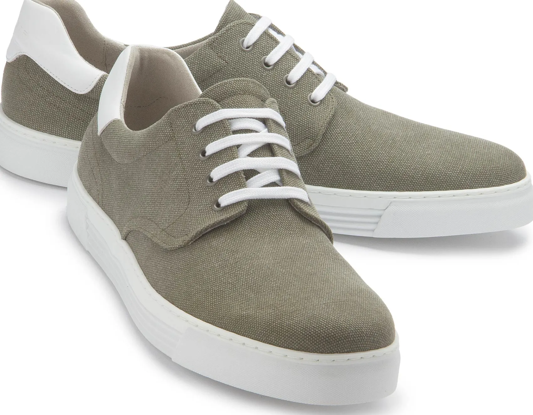 Sneaker|Schnürschuhe|Pius Gabor Sneaker in Übergrößen Khaki