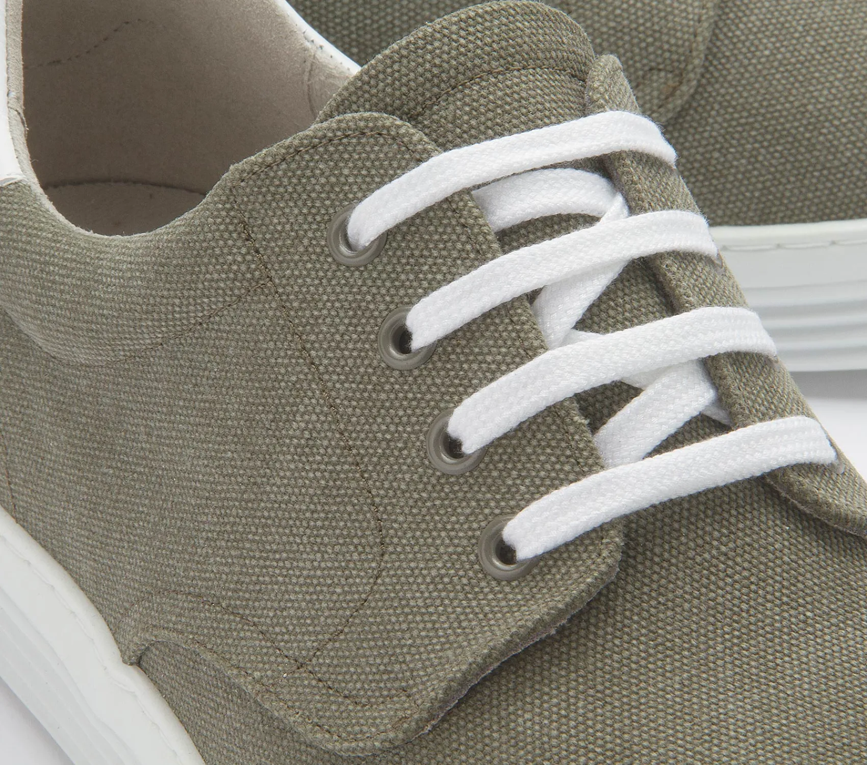 Sneaker|Schnürschuhe|Pius Gabor Sneaker in Übergrößen Khaki