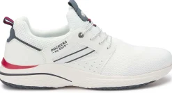 Sneaker|Schnürschuhe|Dockers Sneaker in Übergrößen Weiß