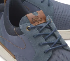 Sneaker|Schnürschuhe|Bulboxer Sneaker in Übergrößen Blau