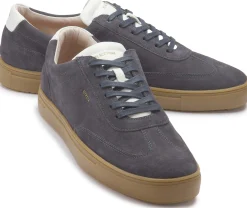Sneaker|Schnürschuhe|blackstone Sneaker in Übergrößen Grau