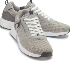 Sneaker|Schnürschuhe|Dockers Sneaker in Übergrößen Grau