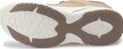 Sneaker|Schnürschuhe|Dockers Sneaker in Übergrößen Beige