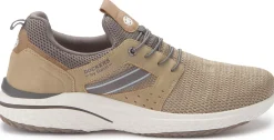 Sneaker|Schnürschuhe|Dockers Sneaker in Übergrößen Beige