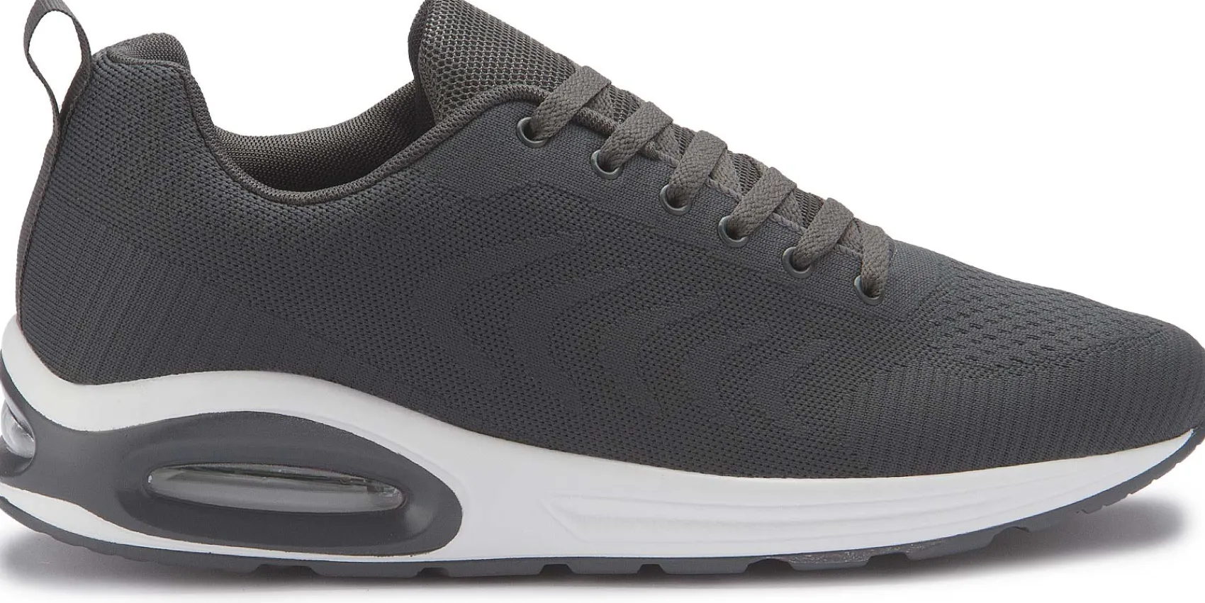 Sneaker|Schnürschuhe|Fitters Herren Sneaker in Übergrößen Grau