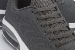 Sneaker|Schnürschuhe|Fitters Herren Sneaker in Übergrößen Grau