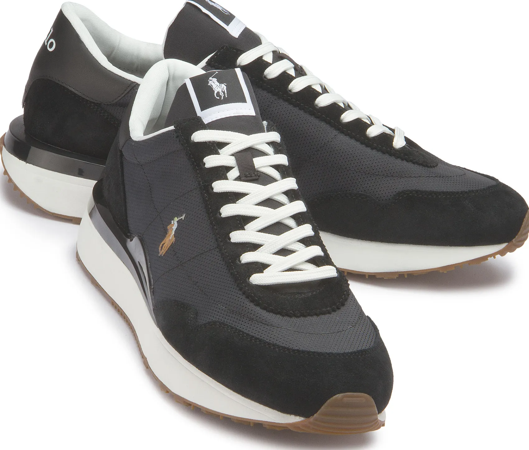 Sneaker|Schnürschuhe|Horsch Schuhe Sneaker in Übergrößen Schwarz