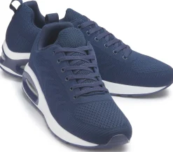 Sneaker|Schnürschuhe|Fitters Herren Sneaker in Übergrößen Blau