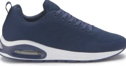 Sneaker|Schnürschuhe|Fitters Herren Sneaker in Übergrößen Blau