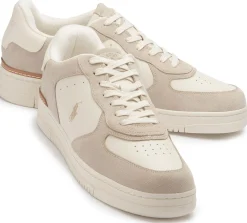 Sneaker|Schnürschuhe|Horsch Schuhe Sneaker in Übergrößen Beige