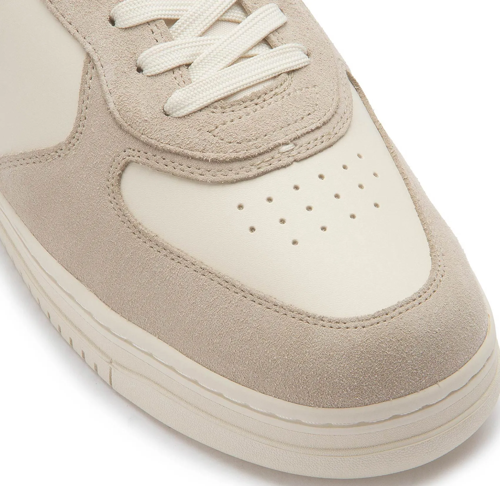 Sneaker|Schnürschuhe|Horsch Schuhe Sneaker in Übergrößen Beige