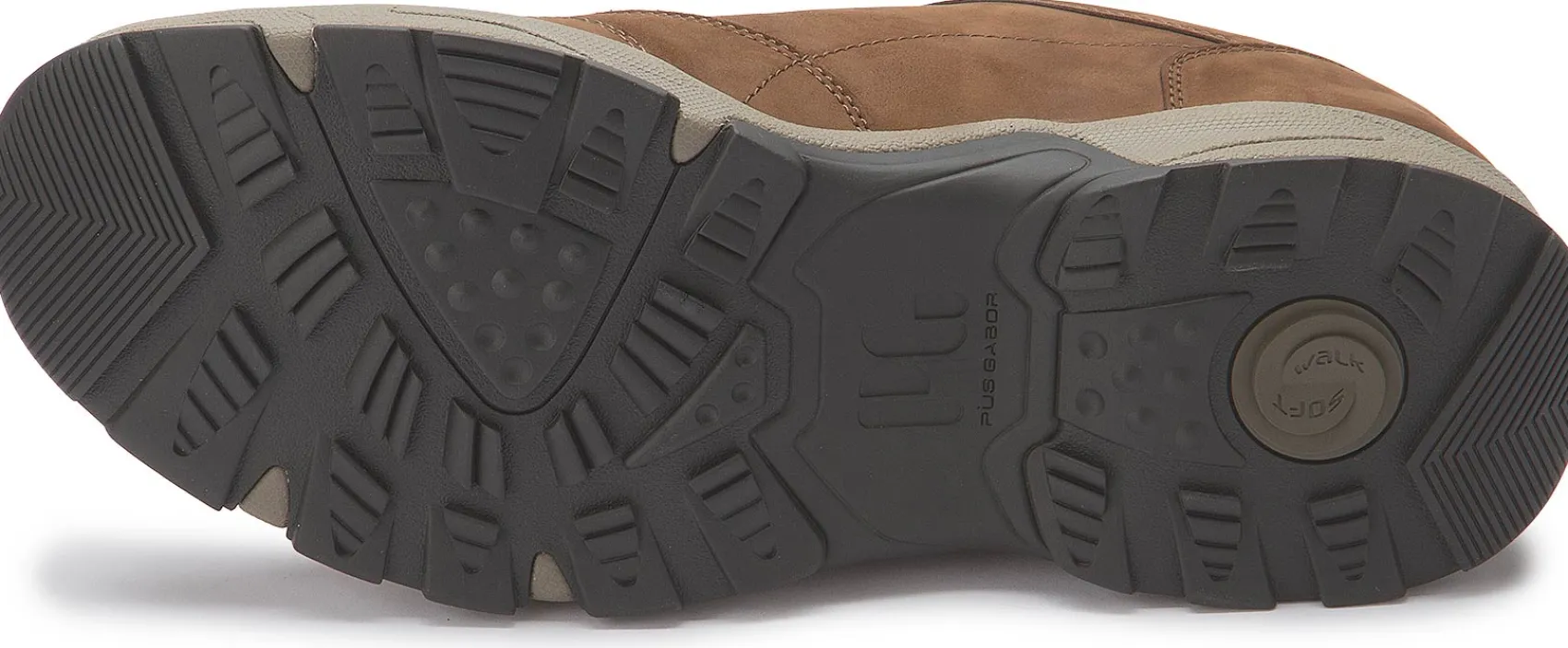 Sneaker|Schnürschuhe|Pius Gabor Sneaker in Übergrößen Braun