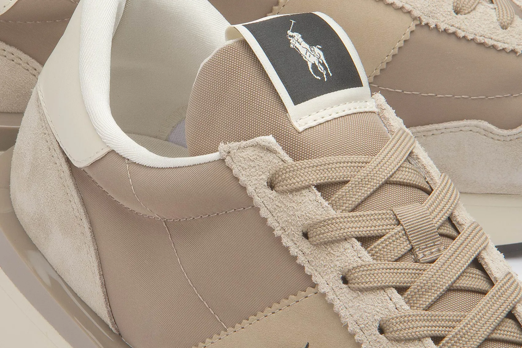 Sneaker|Schnürschuhe|Horsch Schuhe Sneaker in Übergrößen Beige