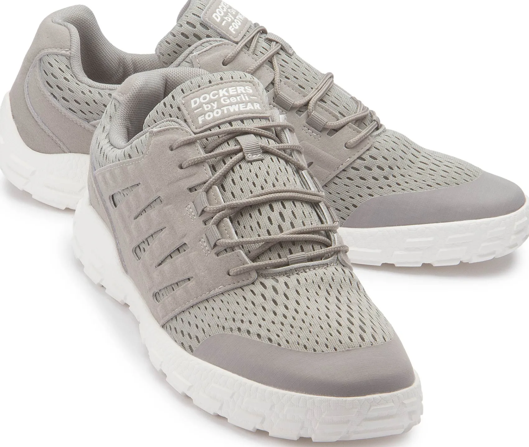 Sneaker|Dockers Sneaker in Übergrößen Grau