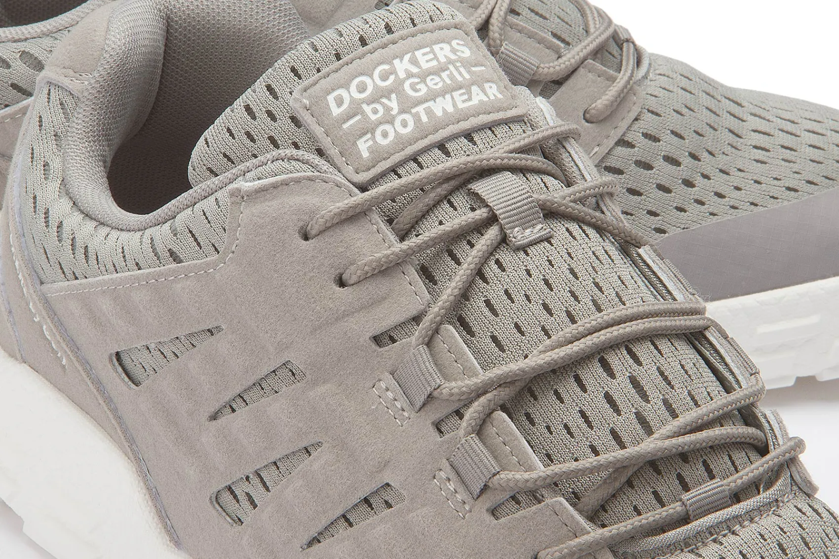 Sneaker|Dockers Sneaker in Übergrößen Grau