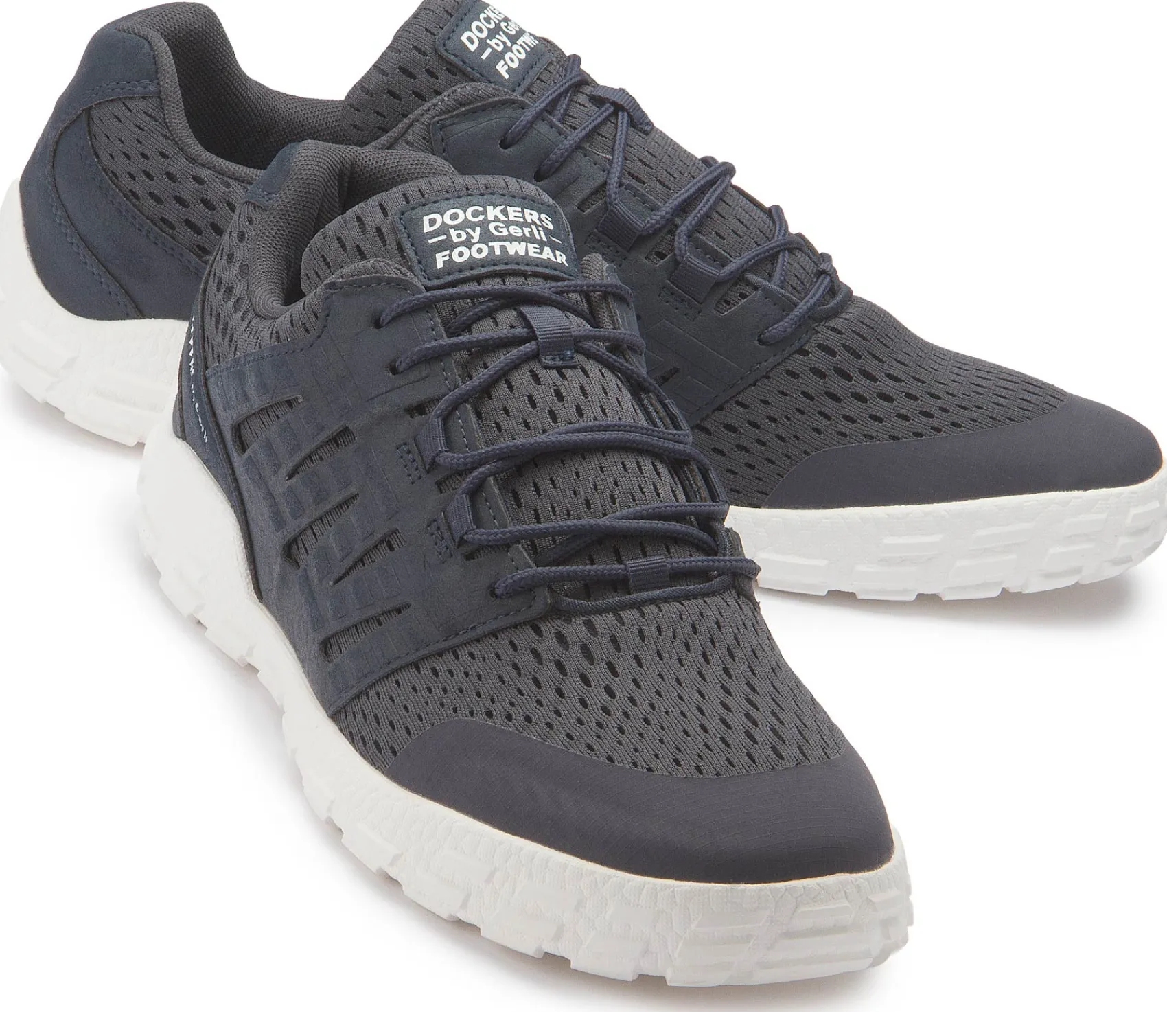 Sneaker|Dockers Sneaker in Übergrößen Blau