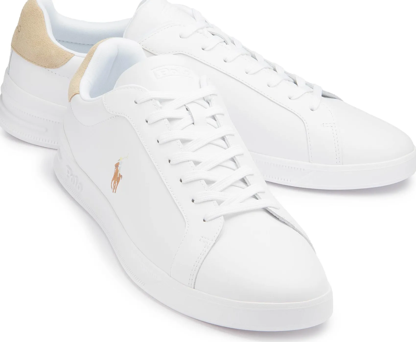 Sneaker|Schnürschuhe|Horsch Schuhe Sneaker in Übergrößen Weiß