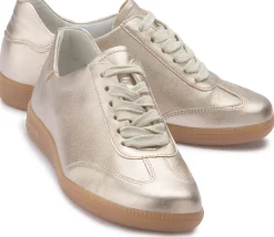Sneaker|Schnürschuhe|semler Sneaker in Untergrößen Gold