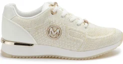 Sneaker|Schnürschuhe|Mexx Sneaker in Untergrößen Beige