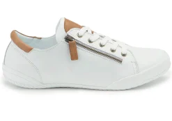 Sneaker|Schnürschuhe|Horsch Schuhe Sneaker in Untergrößen Weiß