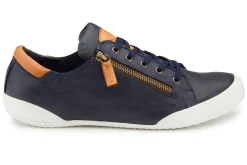 Sneaker|Schnürschuhe|Horsch Schuhe Sneaker in Untergrößen Blau