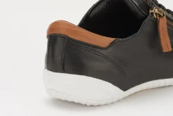 Sneaker|Schnürschuhe|Horsch Schuhe Sneaker in Untergrößen Schwarz