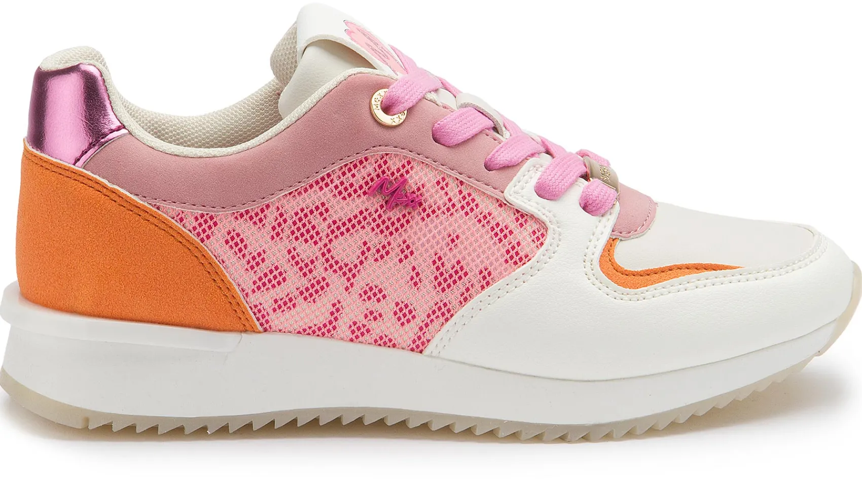 Sneaker|Schnürschuhe|Mexx Sneaker in Untergrößen Weiß