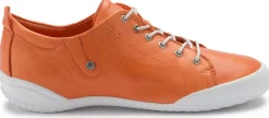 Sneaker|Schnürschuhe|Horsch Schuhe Sneaker in Untergrößen Orange