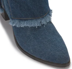 Stiefel|Horsch Schuhe Stiefel in Übergrößen Blau