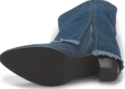 Stiefel|Horsch Schuhe Stiefel in Übergrößen Blau