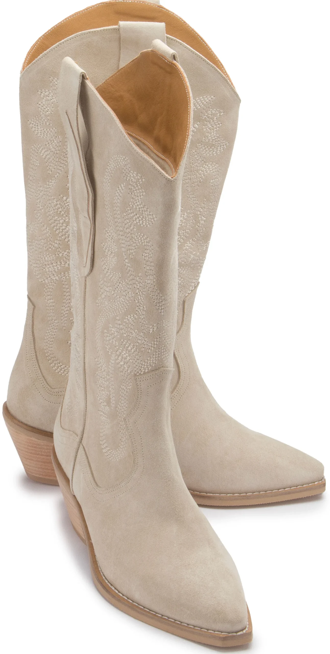 Stiefel|Horsch Schuhe Stiefel in Übergrößen Beige