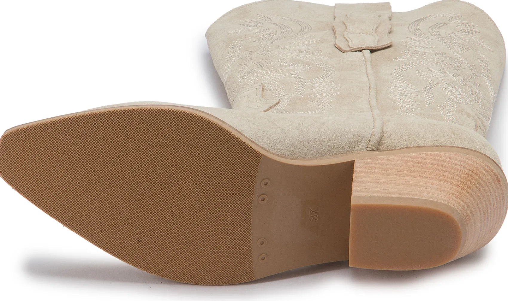 Stiefel|Horsch Schuhe Stiefel in Übergrößen Beige