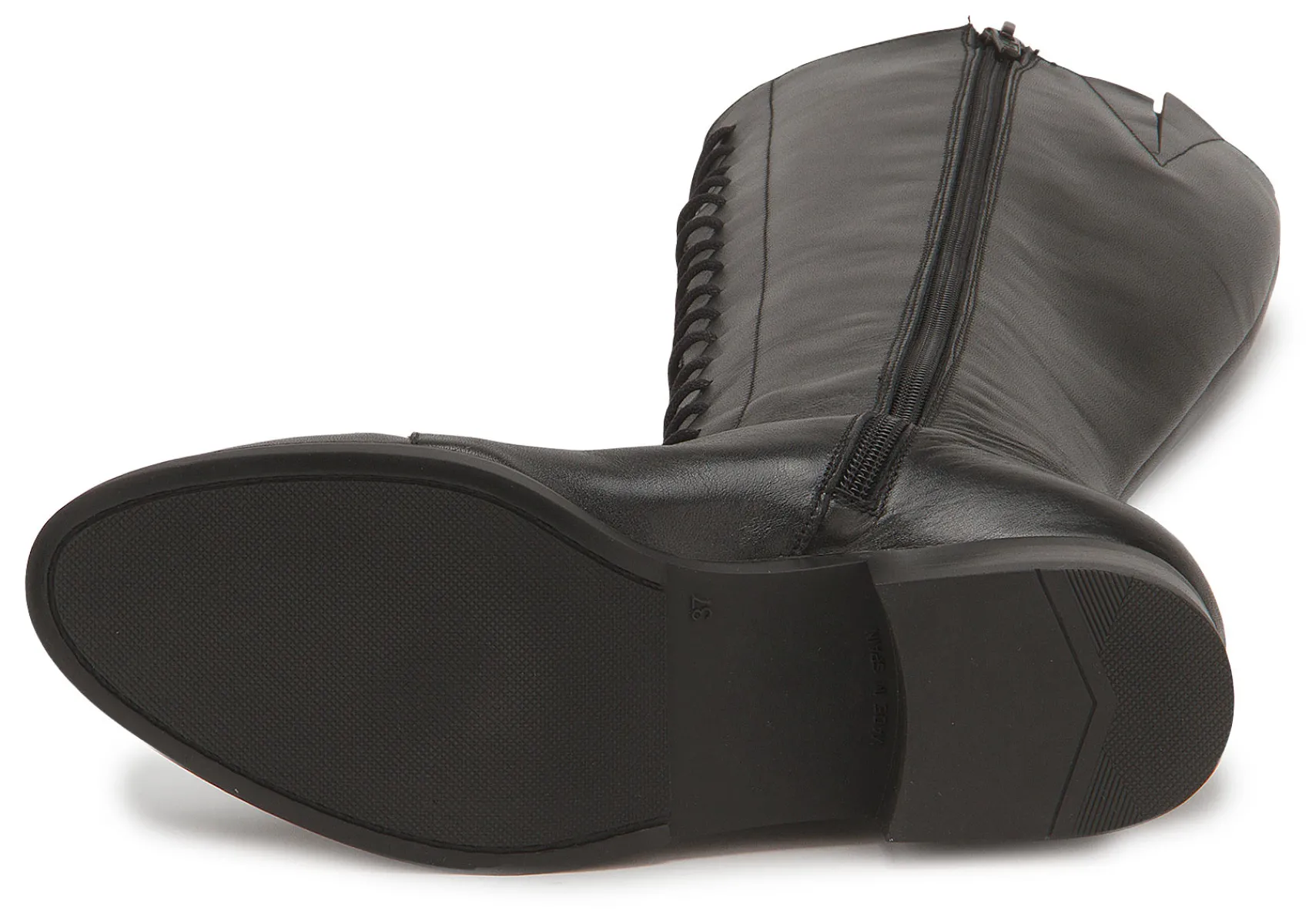 Stiefel|Horsch Schuhe Stiefel in Übergrößen Schwarz