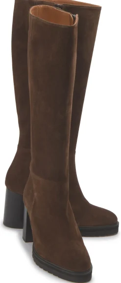 Stiefel|Horsch Schuhe Stiefel in Übergrößen Braun