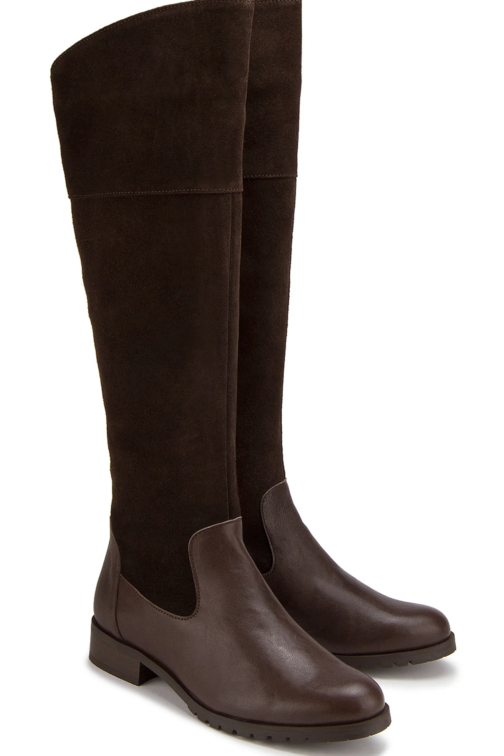 Stiefel|Horsch Schuhe Stiefel in Untergrößen Braun