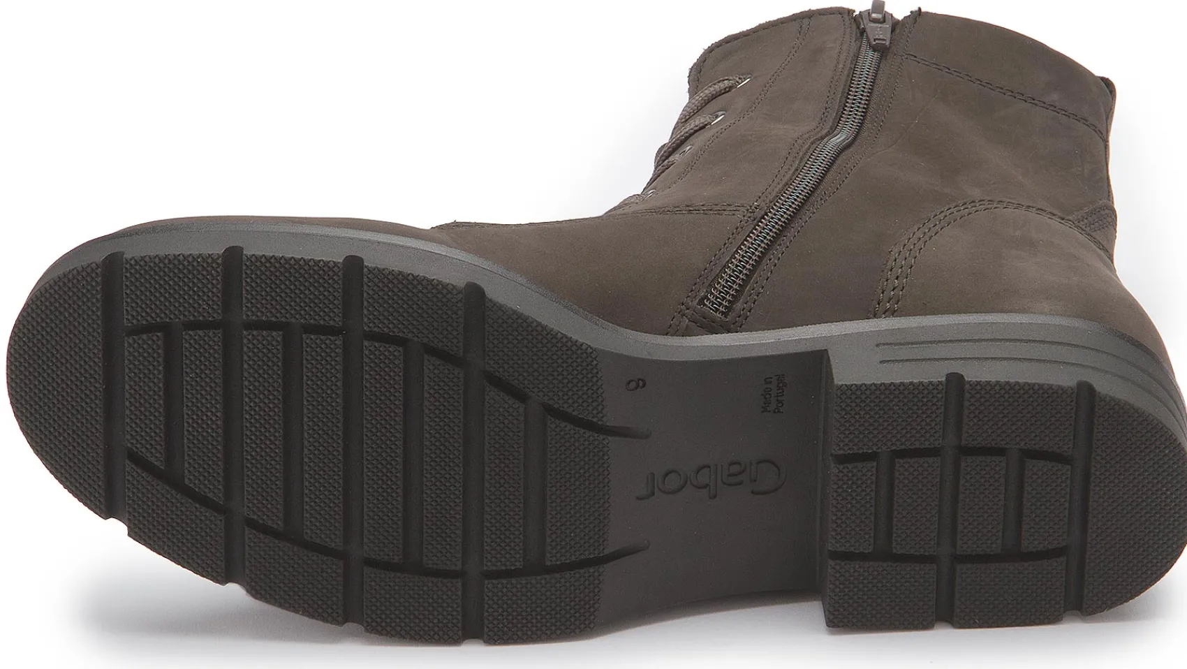 Stiefeletten|Gabor Stiefelette in Übergrößen Braun