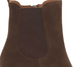 Stiefeletten|Horsch Schuhe Stiefelette in Übergrößen Braun