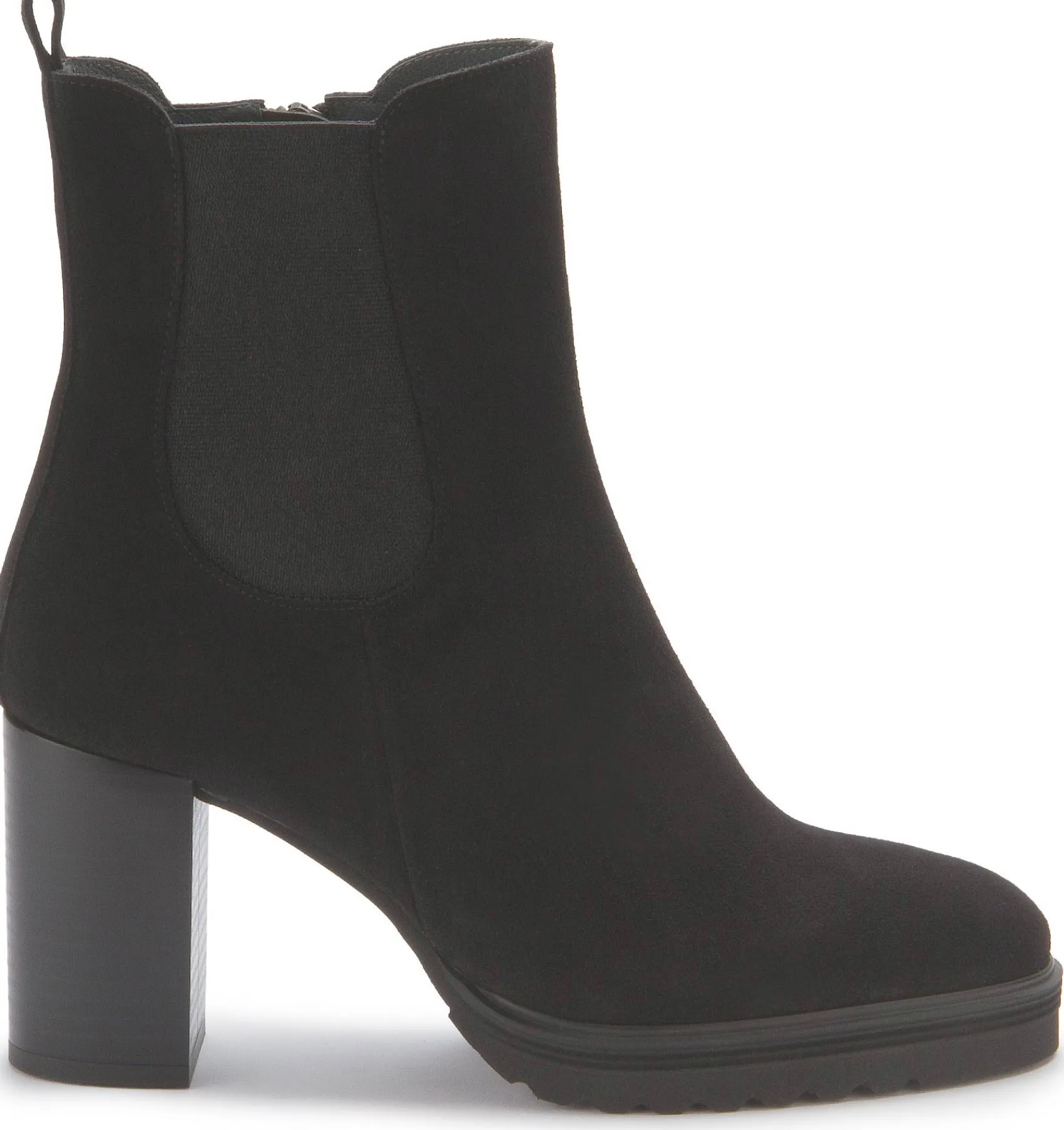Stiefeletten|Horsch Schuhe Stiefelette in Übergrößen Schwarz