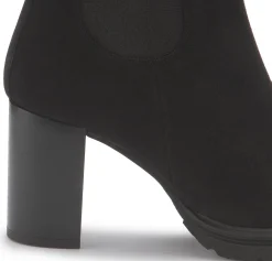 Stiefeletten|Horsch Schuhe Stiefelette in Übergrößen Schwarz